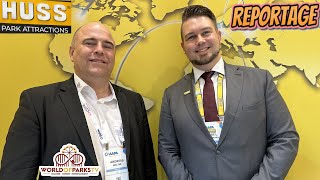 HUSS – Das gibt es neues vom Break Dance Spezialisten Reportage Attractions IAAPA Expo Europe 2024 [upl. by Allehcim]