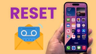 How To Reset Voicemail on iPhone [upl. by Ute198]