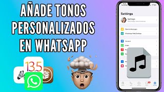 Cambia y Añade Nuevos Tonos para WhatsApp muy Fácil [upl. by Hoffer]