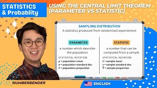 STATISTICS The Central Limit Theorem Parameter vs Statistic [upl. by Reginauld]