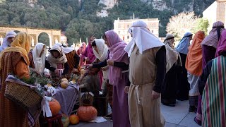 Pessebre vivent a Montserrat 19 novembre 2023 [upl. by Wendall]