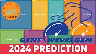 GENT WEVELGEM 2024  preview  favourites  prediction GW24 [upl. by Nikolaos]