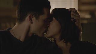 The Vampire Diaries 7x20 Bonnie And Enzo Kiss [upl. by Emlin]