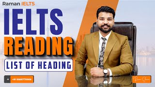 Secrets to Scoring 9 in IELTS Reading List of Headings Explained [upl. by Annaiel]