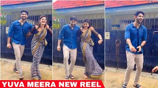 Kannana Kanne Serial 🤩 Yuva Meera New Funny Reels🥰 shorts [upl. by Aerdnael626]