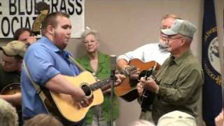 Rough River Resort Jam w Josh Rinkel singing Blue Eyed Verdie by Ralph Stanley 111210 [upl. by Ecikram]