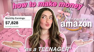 how to make money FAST as a TEEN 2024 easy tutorial AMAZON business for age 1213141516 [upl. by Seugram]