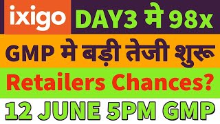 ixigo ipo subscription status🤑ixigo ipo gmp today🔥ixigo ipo allotment chances🤑ixigo ipo gmp up🔥IXIGO [upl. by Aihseit653]