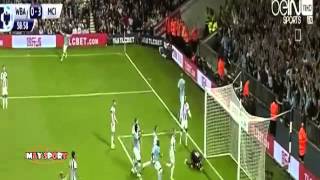 Manchester City vs West Brom 30 All Goals amp Highlights [upl. by Aillicec]