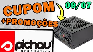 CUPOM DE DESCONTO PICHAU JULHO 2024 CUPOM PICHAU E OFERTAS EM FONTES HOJE 09072024 [upl. by Nicola748]