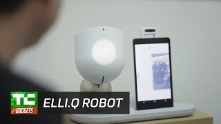 ElliQ is companion robot that helps older adults engage in the digital world [upl. by Eveivaneg]