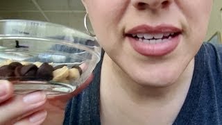 SassEsnacks ASMR Healthy Snacks  Part 5  Thrift Store Shopping Haul  Eating Sounds [upl. by Iraam]