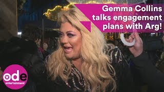 Gemma Collins talks engagement plans with Arg [upl. by Pineda]