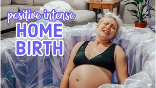 INTENSE POSITIVE HOME BIRTH AT 42 WEEKS  REAL amp RAW LABOR AND DELIVERY  BECKY MOSS HOME BIRTH [upl. by Lleder]