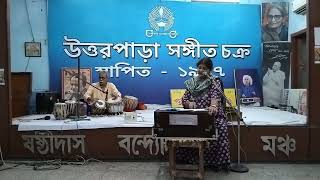 Uttarpara Sangeet Chakra Music amp Dance Academy Rabindrasangeet Bibhag Mina Dawn [upl. by Margalo639]