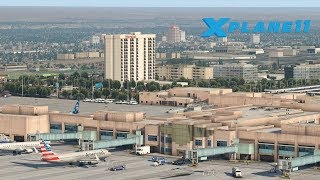 X PLANE 11  KABQ ALBUQUERQUE AIRPORT FROM MisterX6 REVIEW [upl. by Misti944]