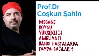 MESANE BOYNU YÜKSEKLİĞİ AMELİYATİ HANGİ HASTALARDA FAYDA SAĞLAR [upl. by Oringa]