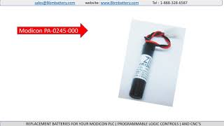 Modicon PLC and CNCS Replacement batteries [upl. by Gwendolyn]