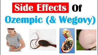 Ozempic amp Wegovy Side Effects  How They Work What They Do And Why They Cause Issues [upl. by Rases]