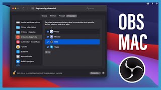 CÓMO GRABAR la PANTALLA DE MAC con OBS 🔥 [upl. by Radu]