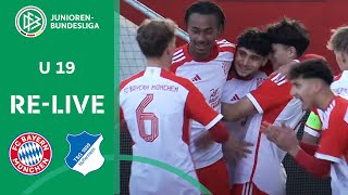 FC Bayern München U 19 vs TSG 1899 Hoffenheim U 19  AJuniorenBundesliga 202324 [upl. by Jim]