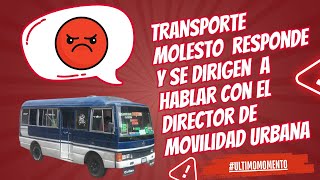 ultimahora Transporte responde [upl. by Kahcztiy]