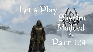 Lets Play Skyrim Modded Part 104  Realm of Apocrypha [upl. by Eskil904]