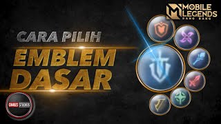 CARA PILIH EMBLEM DASAR Mobile Legends 2023 [upl. by Silber]