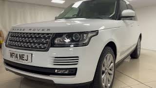 2014 Land Rover Range Rover Diesel Estate Vogue 30l Automatic Diesel 4 Doors Estate Fuji White [upl. by Ylsel]