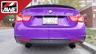 AWEintheWild BMW F3X 340i440i  Touring Edition Catback Exhaust [upl. by Nalat257]