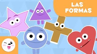 Las formas geométricas para niños  Vocabulario para infantil [upl. by Libnah357]