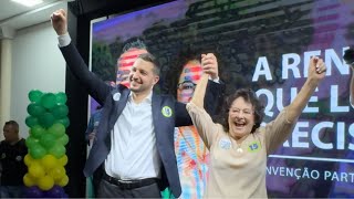 Paulo Finamore oficializa précandidatura a prefeito de Louveira [upl. by Airda]