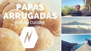 Papas Arrugadas con Mojo Verde  Natán Cuisine [upl. by Zena]