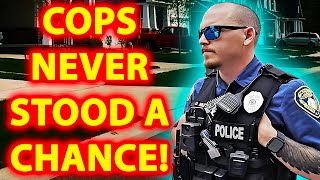 Guy DOMINATES Cops Like A PRO  First Amendment Audit  ID Refusal [upl. by Lyle459]