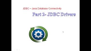 Types of JDBC Drivers in Hindi  JDBC Part 2 [upl. by Hnahc]