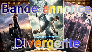 bande annonce saga divergente 1 2 et 3 vf [upl. by Tati689]