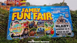 Blaby Leicester Funfair September 2024 presented by Barkers Amusements WorldFunfairMonth [upl. by Hamlin]