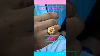 Gold finger ring design goldjewellerydesignsforwomen goldfingerringdesign ytshortsvideo [upl. by Brote]