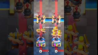 Elite Barbarians VS Barbarians  Clash Royale [upl. by Ximena499]