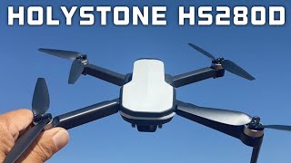 Holystone HS 280D Review and Test Flight [upl. by Purity]