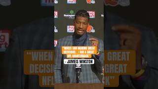 Jameis Winston after leading the Browns to a win vs the Ravens via browns [upl. by Steere]