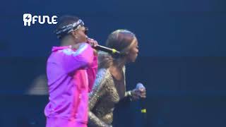 TIWA SAVAGE Brings WIZKID On Stage At One Africa Music Fest Dubai [upl. by Lukasz]