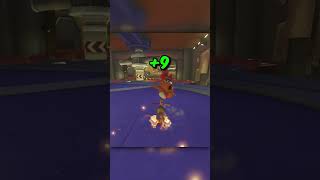 How useful is TRICKING on Tick Tock Clock  Mario Kart 8 Deluxe shorts [upl. by Airetahs141]