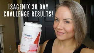 Isagenix 30 Day Challenge Results How many pounds and inches [upl. by Magena415]