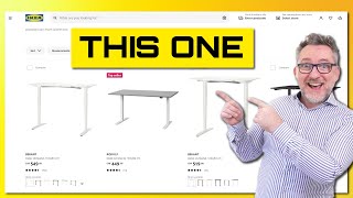 I finally got an IKEA ELECTRIC STANDING DESK in 2022 [upl. by Yeslehc]