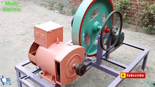 how to make 17kw free energy generator from 3hp motor and 17kw alternator with full rpm calculation [upl. by Navak]