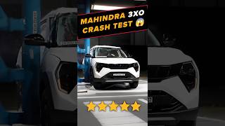 New Mahindra 3XO Crash Test 😱 shorts mahindra3xo [upl. by Aerdnas]