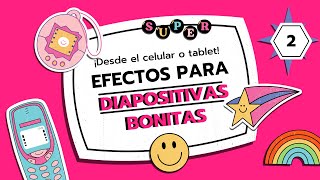 Cómo poner animaciones y transiciones a las diapositivas desde el celular  Diapositivas bonitas [upl. by Ellohcin]