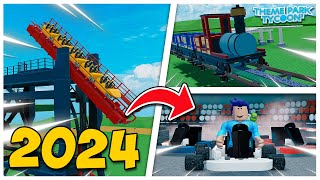 40 Amazing Update ideas for 2024 in Theme Park Tycoon 2 [upl. by Anasiul]