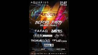 BEFORE SUNRISE FESTIVAL 2016  AQUARIUS KOŁOBRZEG  PAUL D [upl. by Chiang]